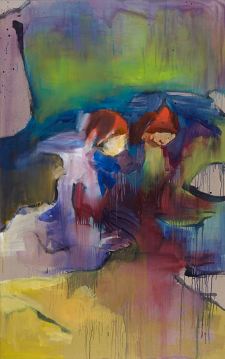 Curious Face 240x150cm 2009
